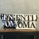 CANVAS TOTE BAG (BLACK) | GENTLEWOMAN