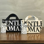 MICRO CANVAS TOTE (BLACK) | GENTLEWOMAN