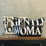 CANVAS TOTE BAG (BLACK) | GENTLEWOMAN