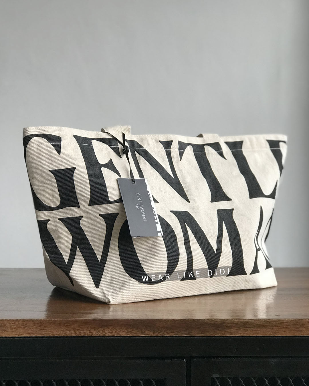 CANVAS TOTE BAG (CREAM) | GENTLEWOMAN