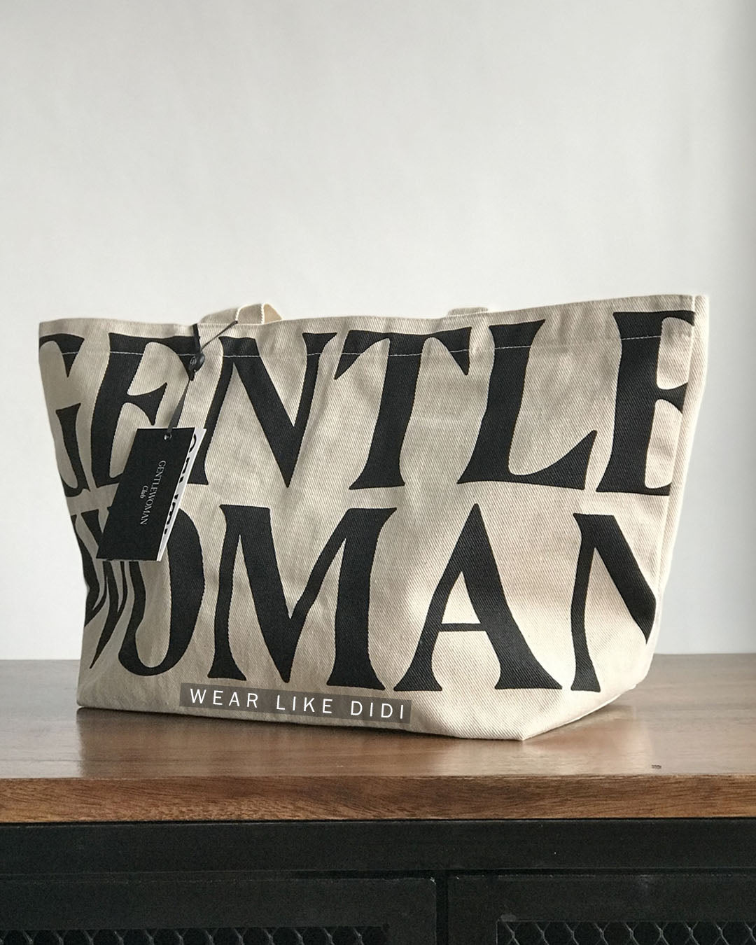 CANVAS TOTE BAG (CREAM) | GENTLEWOMAN