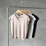 NANCY TOP (MUSCLE BLOUSE | SOFT KNIT BLOUSE)