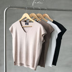 NANCY TOP (MUSCLE BLOUSE | SOFT KNIT BLOUSE)