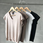 NANCY TOP (MUSCLE BLOUSE | SOFT KNIT BLOUSE)