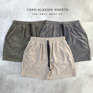 CORD-KLASIKO SHORTS