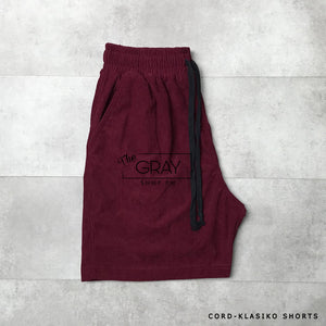 CORD-KLASIKO SHORTS