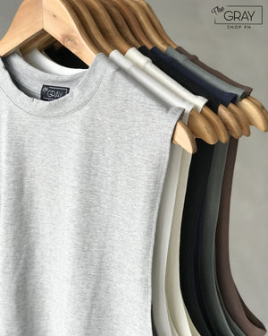 PLAIN MUSCLE TEES (VERSION 2)