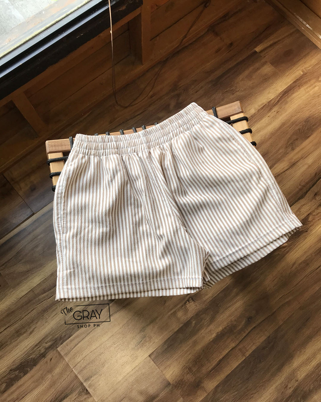 MUN STRIPED SHORTS