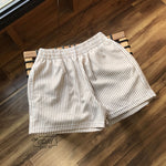 MUN STRIPED SHORTS