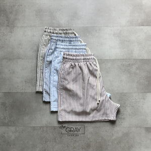 MUN STRIPED SHORTS