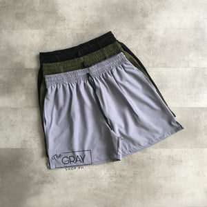 PLAIN TASLAN SHORTS (MEDIUM 15 INCHES)