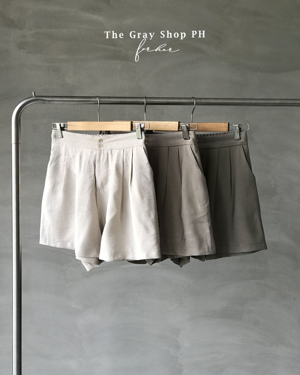 FAITH SHORTS (FORMAL SHORTS | CASUAL SHORTS)