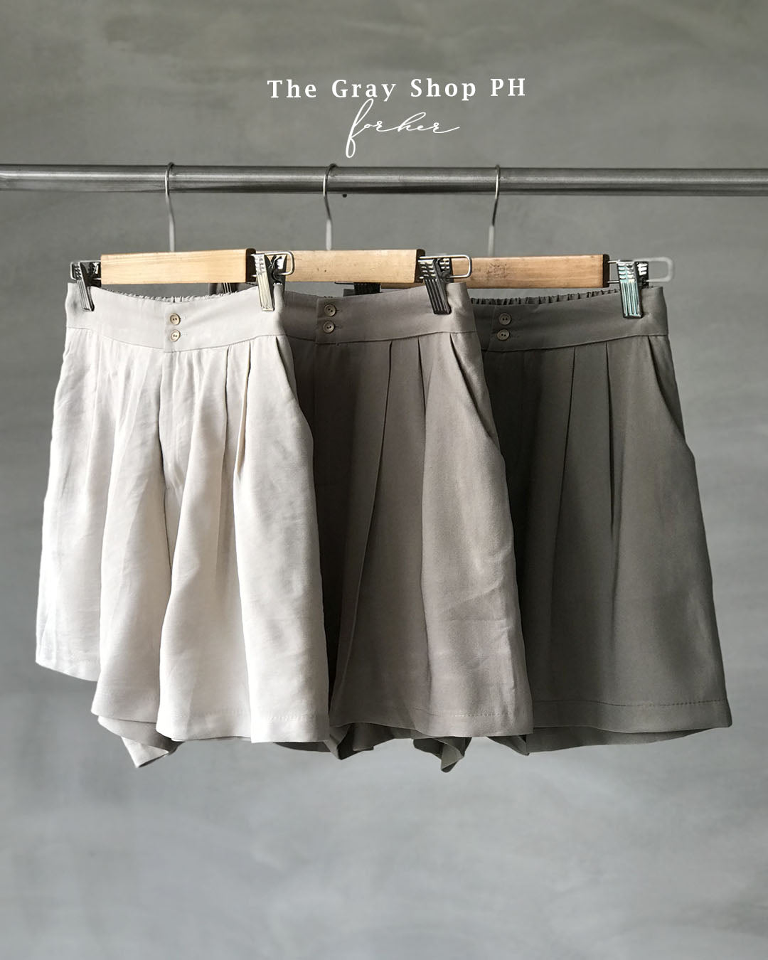 FAITH SHORTS (FORMAL SHORTS | CASUAL SHORTS)