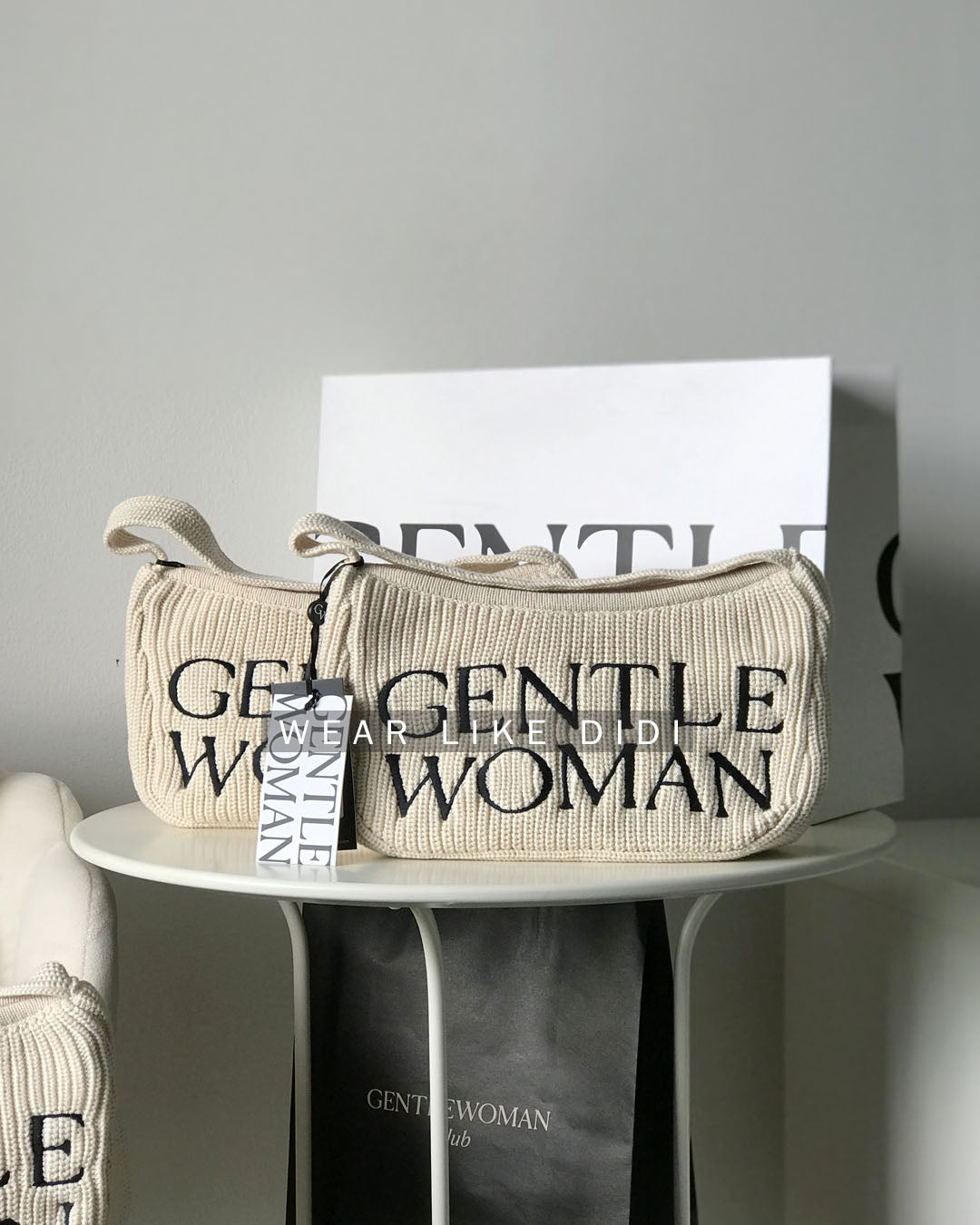 PREPPY KNIT SHOULDER BAG | GENTLEWOMAN