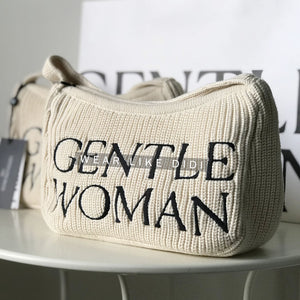 PREPPY KNIT SHOULDER BAG | GENTLEWOMAN