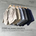 CORD-KLASIKO SHORTS