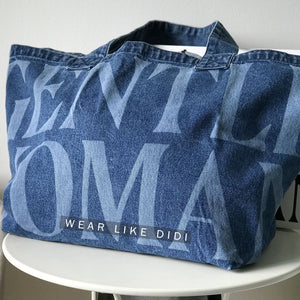 DENIM JUMBO TOTE BAG | GENTLEWOMAN