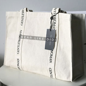 LOGO STRAP SHOPPING TOTE | GENTLEWOMAN