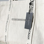 LOGO STRAP SHOPPING TOTE | GENTLEWOMAN