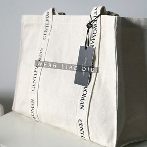 LOGO STRAP SHOPPING TOTE | GENTLEWOMAN