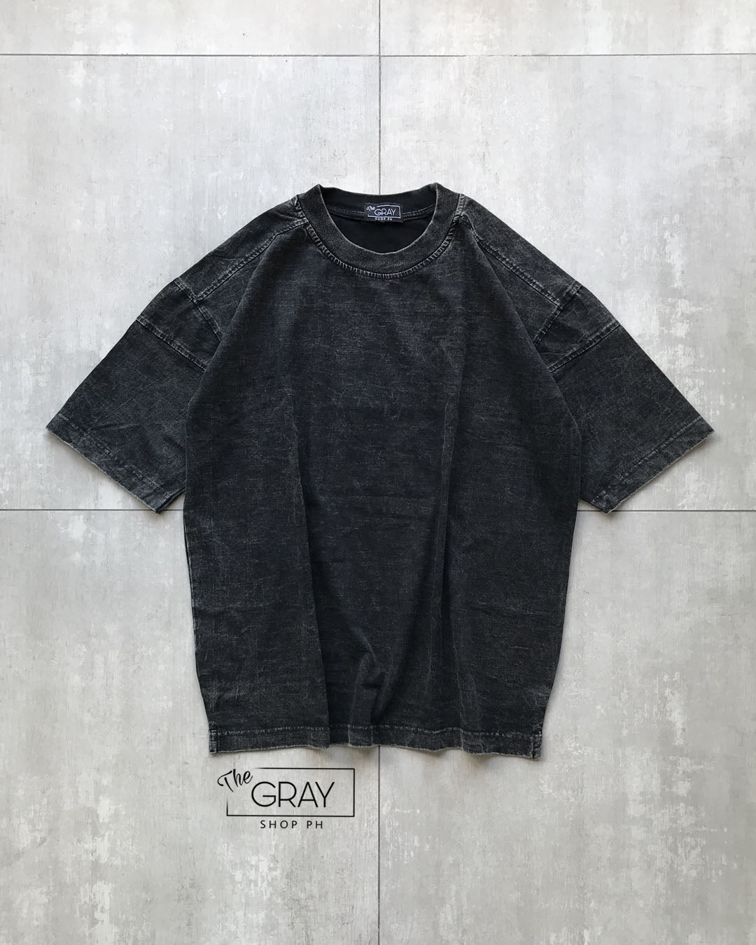 OVERSIZED ACID MOCK LINING TEES