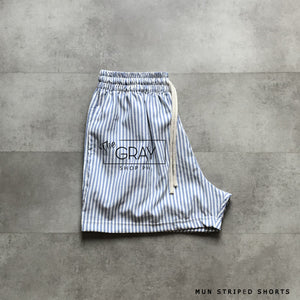 MUN STRIPED SHORTS