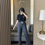 SALLY PANTS (RIBBED PANTS | SOFT AND STRETCHABLE PANTS)