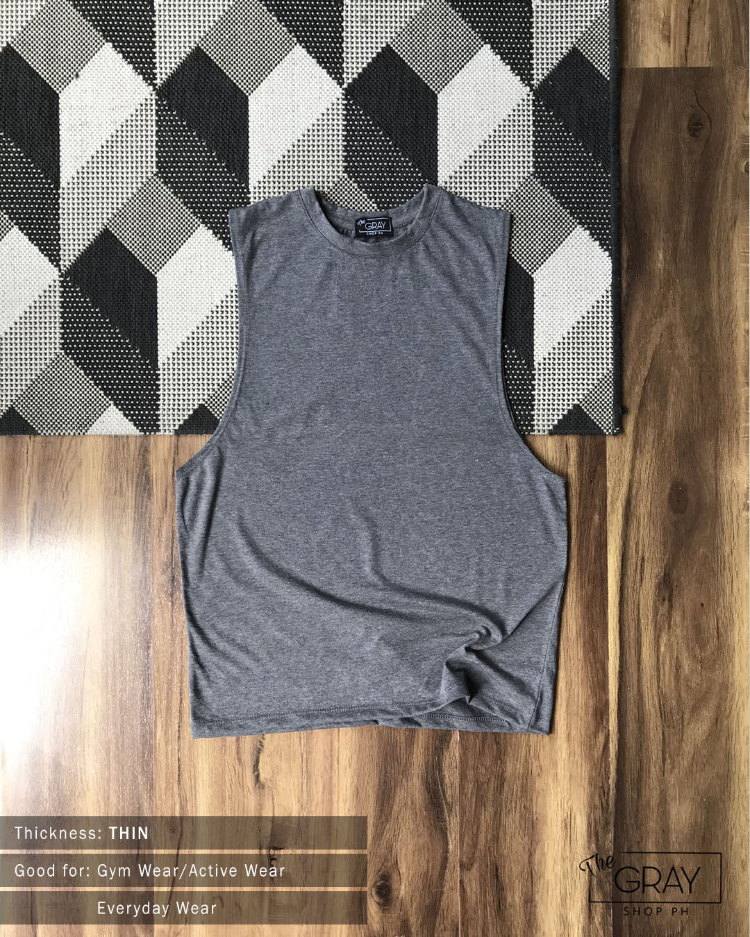 PLAIN MUSCLE TEES (VERSION 2)