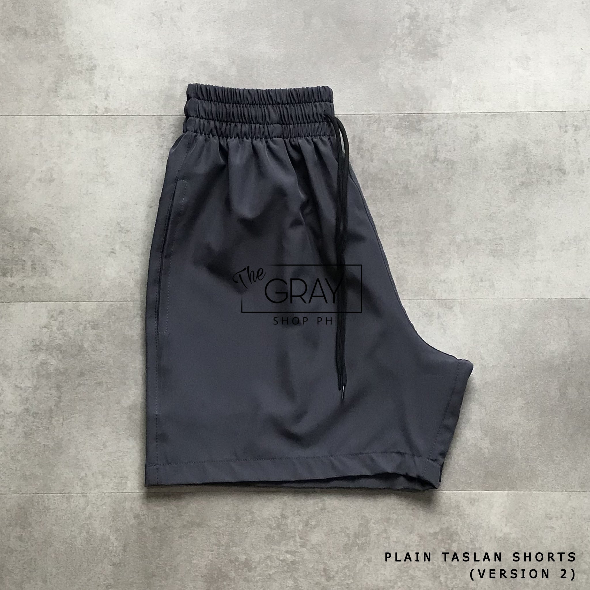 PLAIN TASLAN SHORTS (VERSION 2)