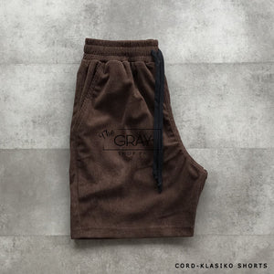 CORD-KLASIKO SHORTS