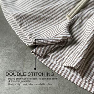 MUN STRIPED SHORTS