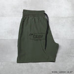 PLAIN TASLAN SHORTS (LARGE 16.5 INCHES)