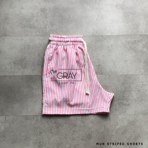 MUN STRIPED SHORTS