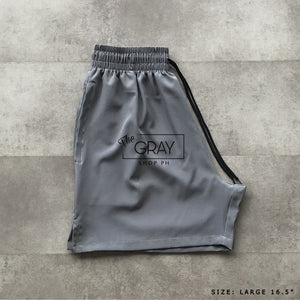 PLAIN TASLAN SHORTS (LARGE 16.5 INCHES)