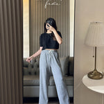 SALLY PANTS (RIBBED PANTS | SOFT AND STRETCHABLE PANTS)