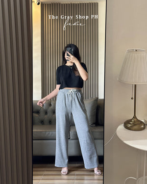 SALLY PANTS (RIBBED PANTS | SOFT AND STRETCHABLE PANTS)