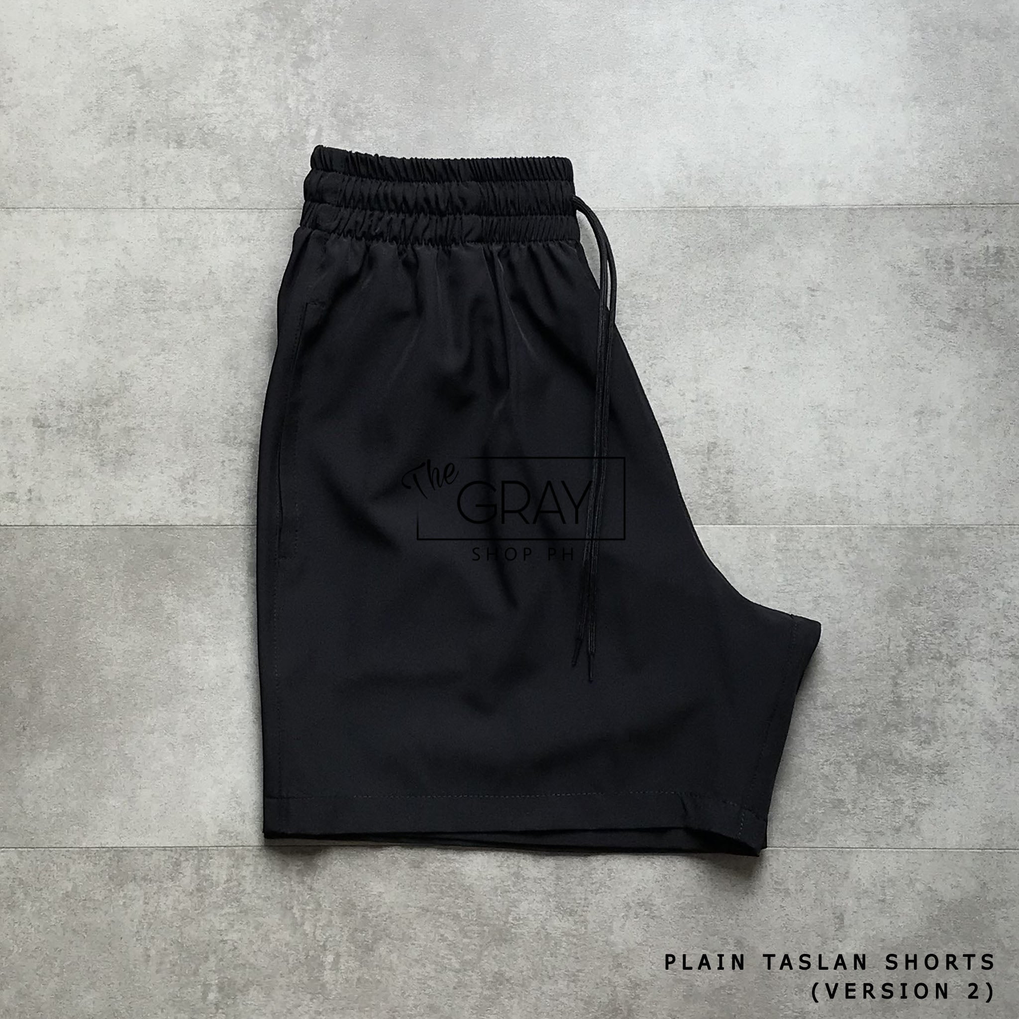 PLAIN TASLAN SHORTS (VERSION 2)