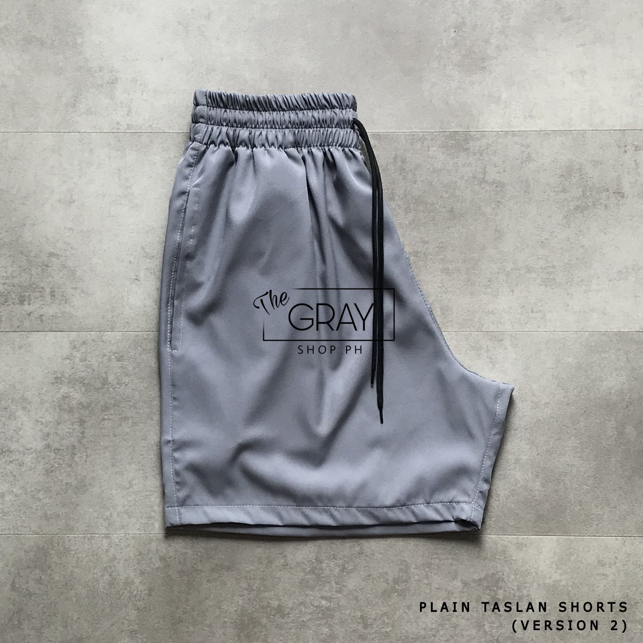 PLAIN TASLAN SHORTS (VERSION 2)