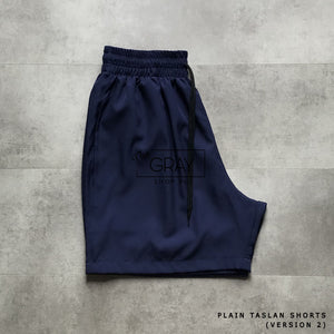 PLAIN TASLAN SHORTS (VERSION 2)