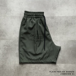 PLAIN TASLAN SHORTS (VERSION 2)