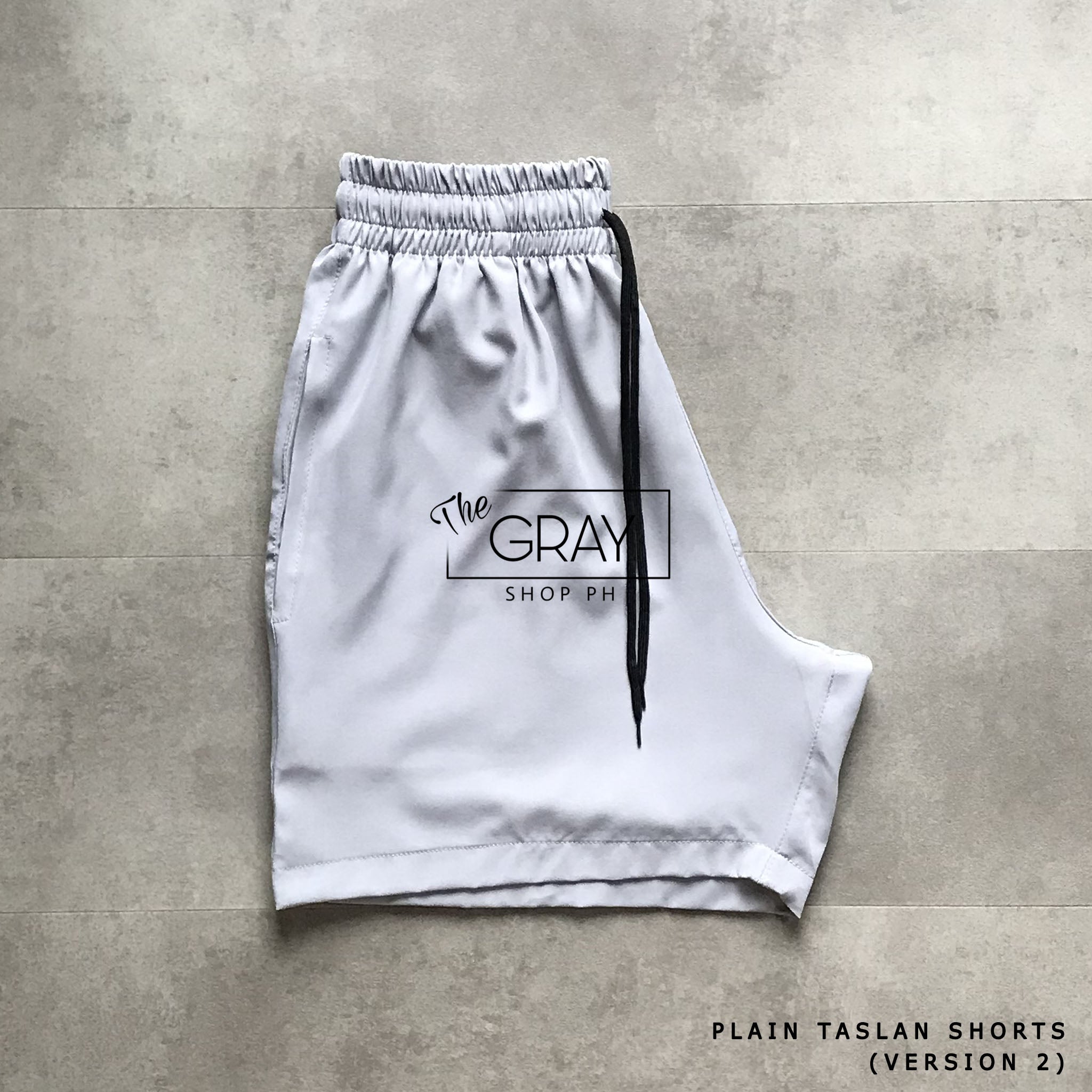 PLAIN TASLAN SHORTS (VERSION 2)