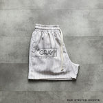 MUN STRIPED SHORTS