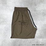 PLAIN TASLAN SHORTS (MEDIUM 15 INCHES)