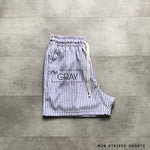 MUN STRIPED SHORTS