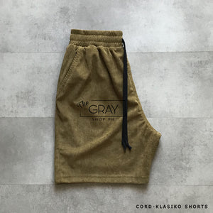 CORD-KLASIKO SHORTS