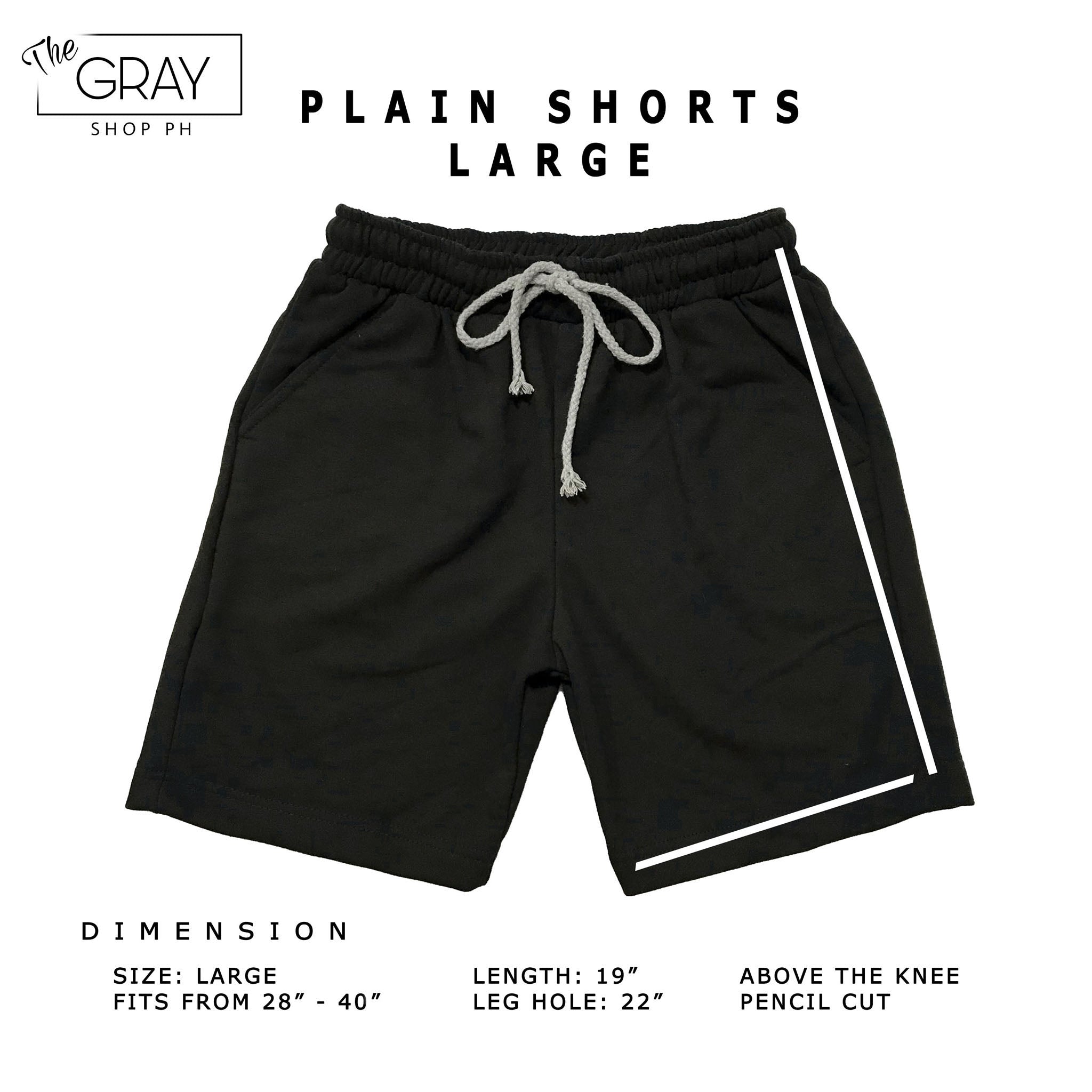 PLAIN SHORTS (LARGE)