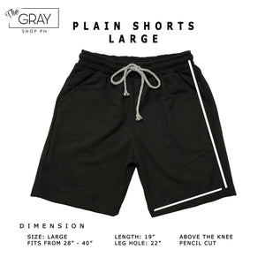 PLAIN SHORTS (LARGE)