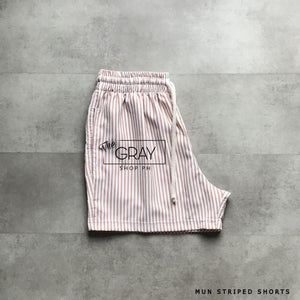 MUN STRIPED SHORTS