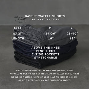 BASSIT WAFFLE SHORTS