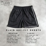 PLAIN DRI-FIT SHORTS (MEDIUM)